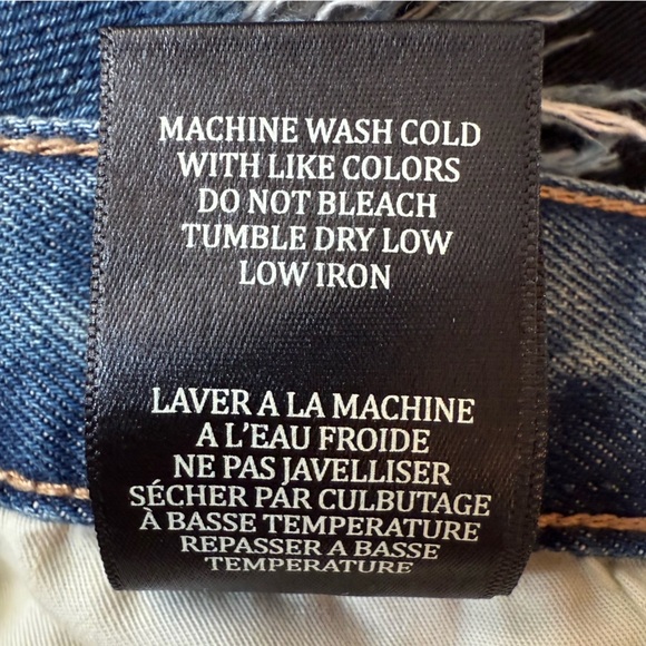 Blank NYC Shorts Womens 29 Med Wash The Barrow Vintage Hi Rise Jean Denim Booty - Picture 14 of 14